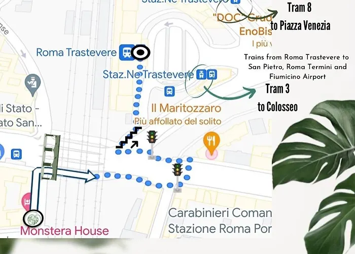 Monstera House Trastevere * Rome